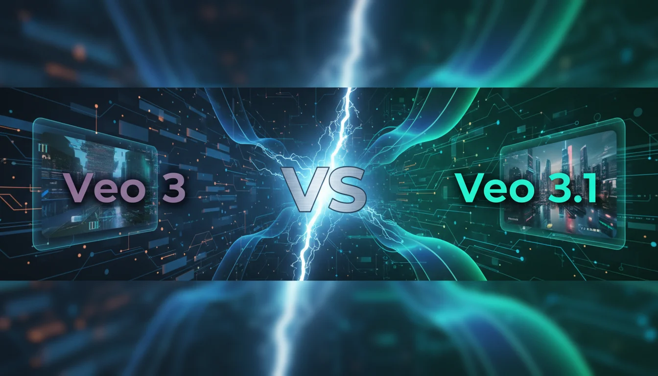 Comparison of Veo 3.1 and Veo 3